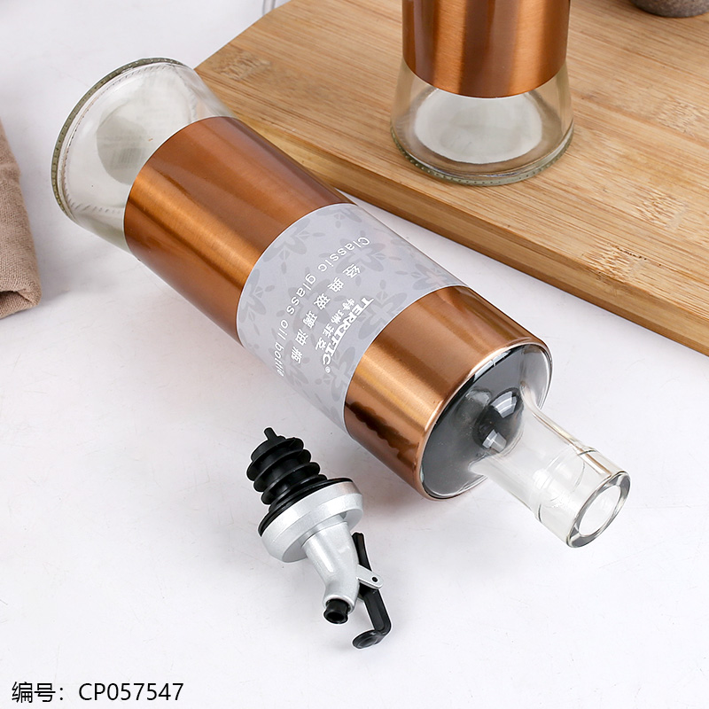 Locke Rose Gold Oil Bottle 500ml