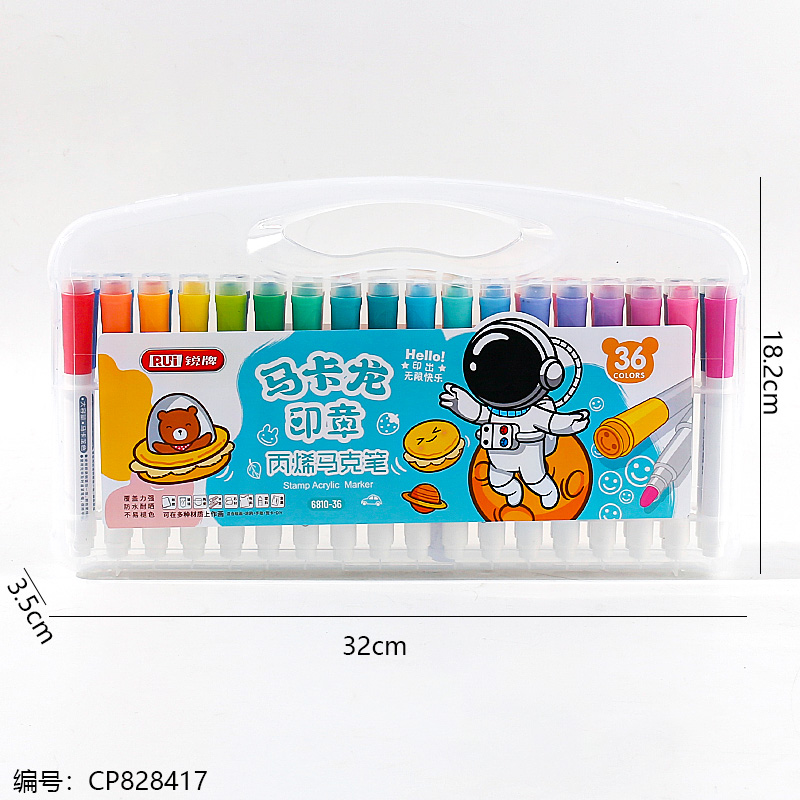 6810-36 Color Macaron Marker