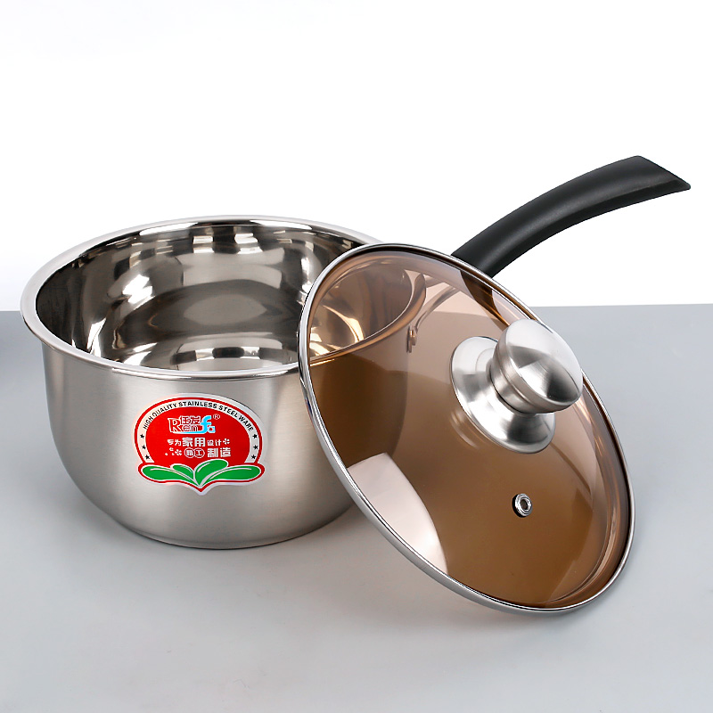 Renfa 18cm Composite Steel Single-Handle Milk Pan
