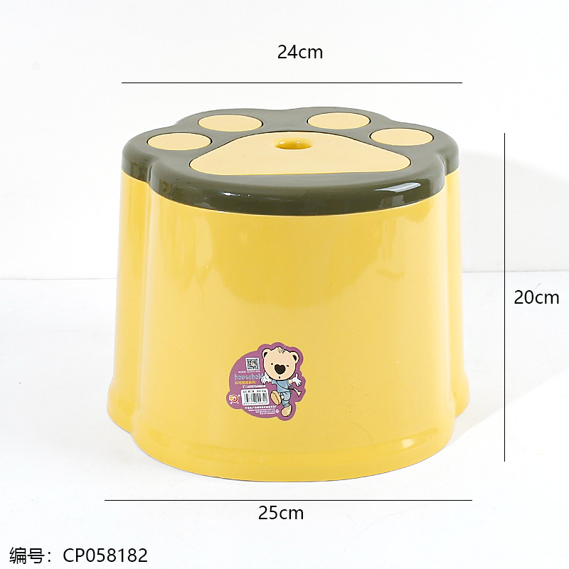 934-2 Bear Round Stool