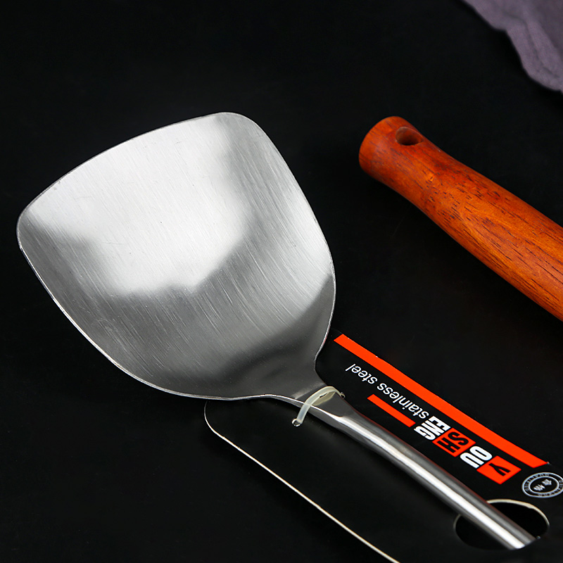 8cm Gourd Wooden Handle Spatula