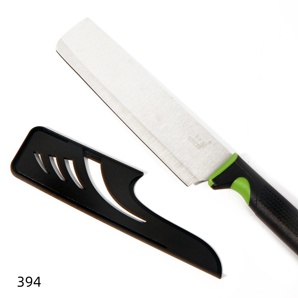 394 Little Cooking Star Black Handle 8-inch Long Slicing Knife 1 x 24