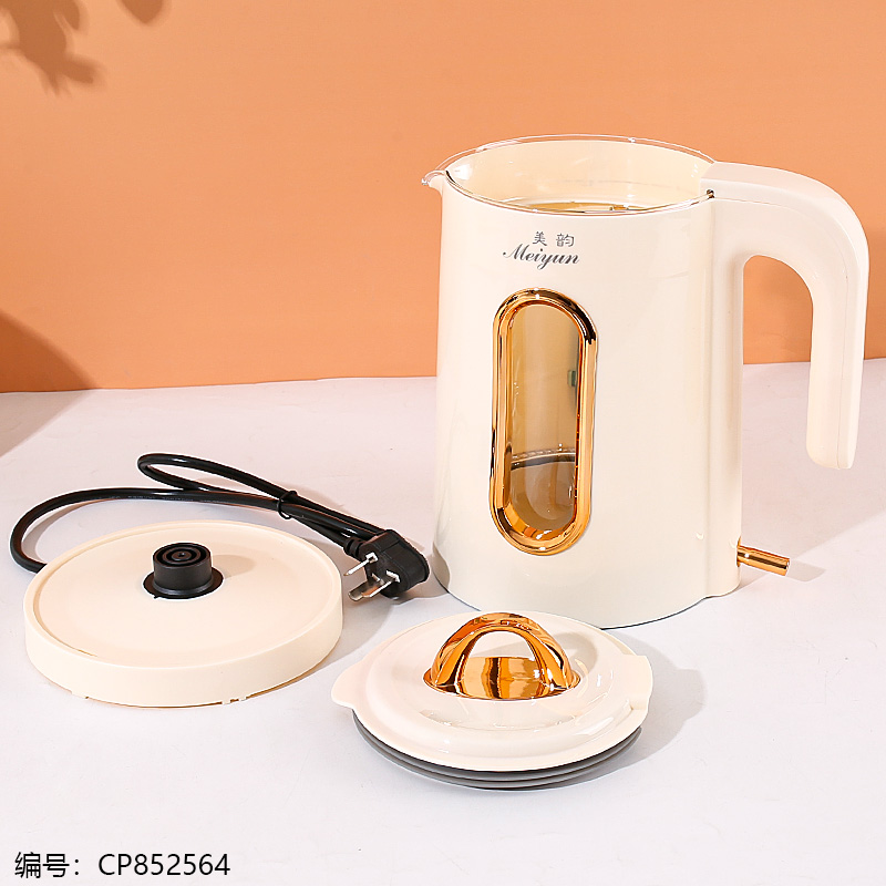 National Standard 1.5L A-1315X2 Beige Fiberglass Electric Kettle