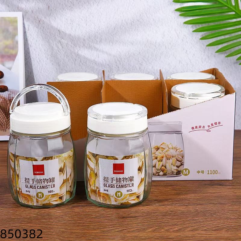 C7011 Handle Storage Jar (Medium)