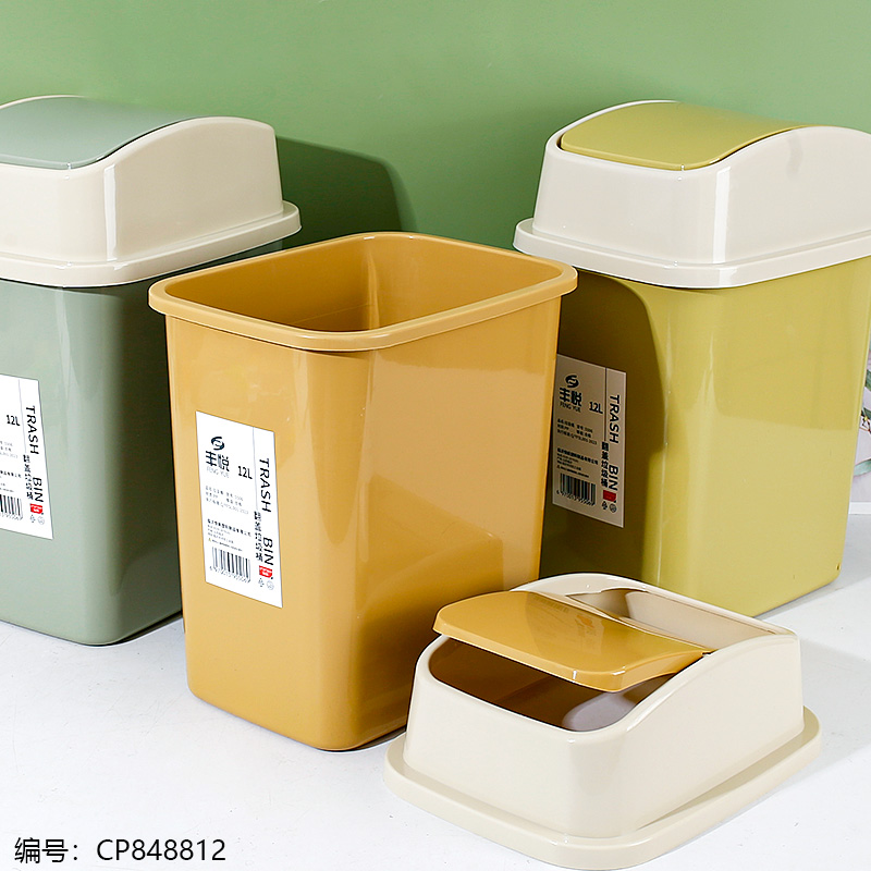5506 Flip Top Trash Can