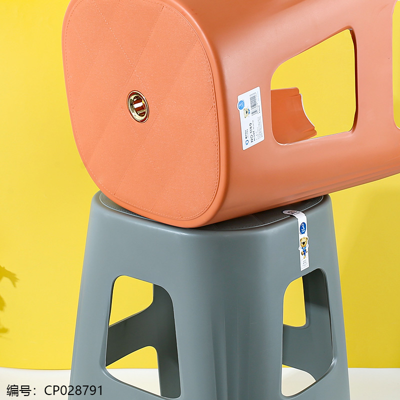 1149 Net red thickened high stool