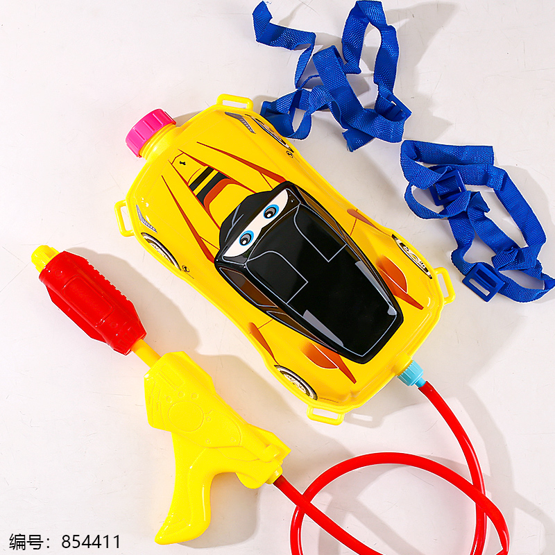 168-51 Racing Car Backpack Water Blaster Toy