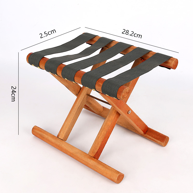 35#Small Wooden Mazza Stool/Non-Returnable