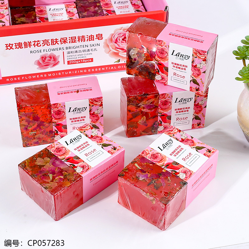 Rose Essential Oil Soap 200g