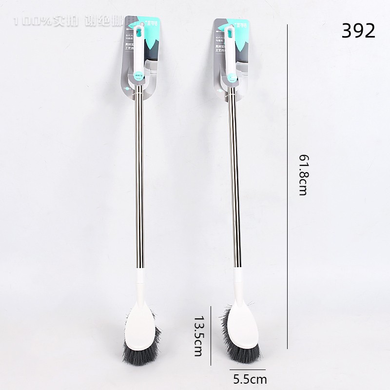 392 Long -Rod Crescent Toilet Brush/24