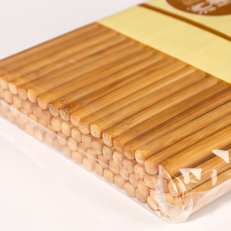 0219 Bamboo Friend 24 Long Carbonized Chopsticks 40pcs/pack