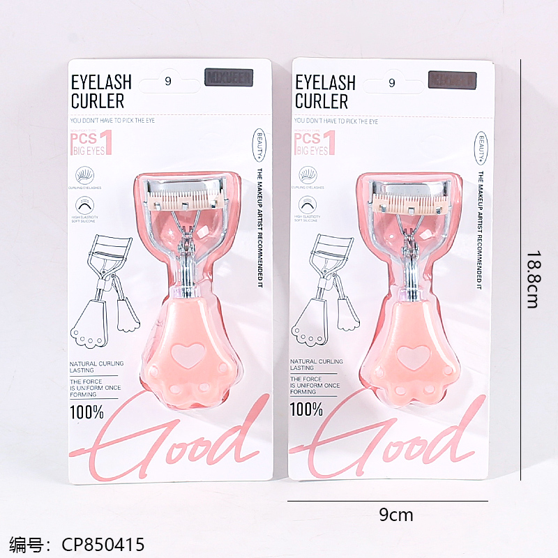 85142 Cat claw eyelash curler with comb 1 x 12