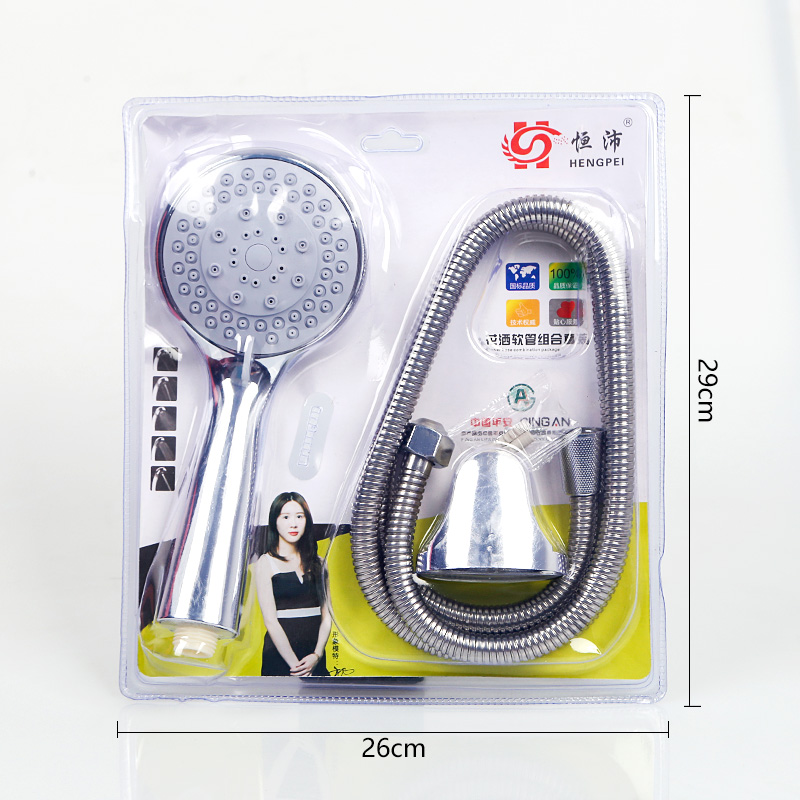 Hard spikes Plastic core set Shower sponge set