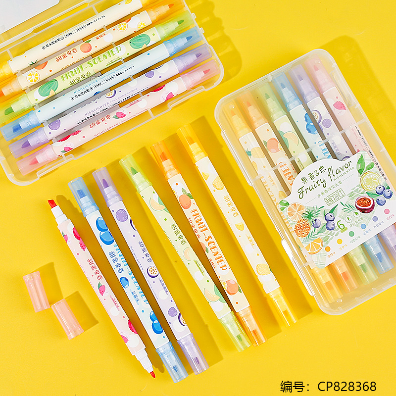 916-6 Fruit Scented Highlighters 1 x 12