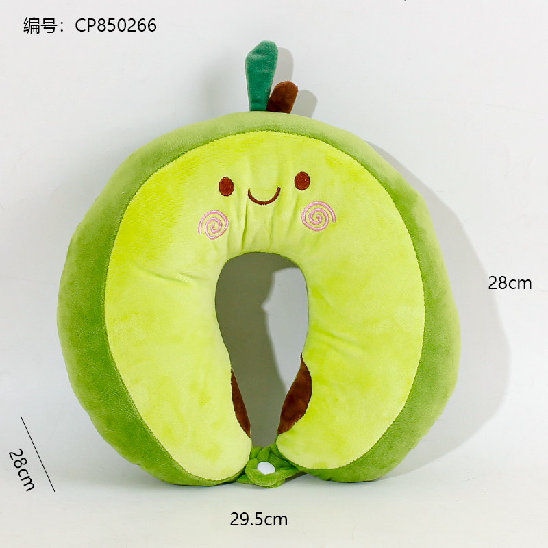 Embroidery PP cotton U shape pillow