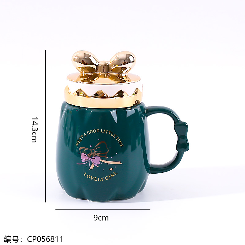 C658 Bow Ceramic Mug