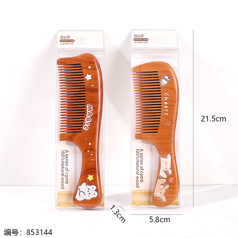 Sakura Wooden Comb 3686A