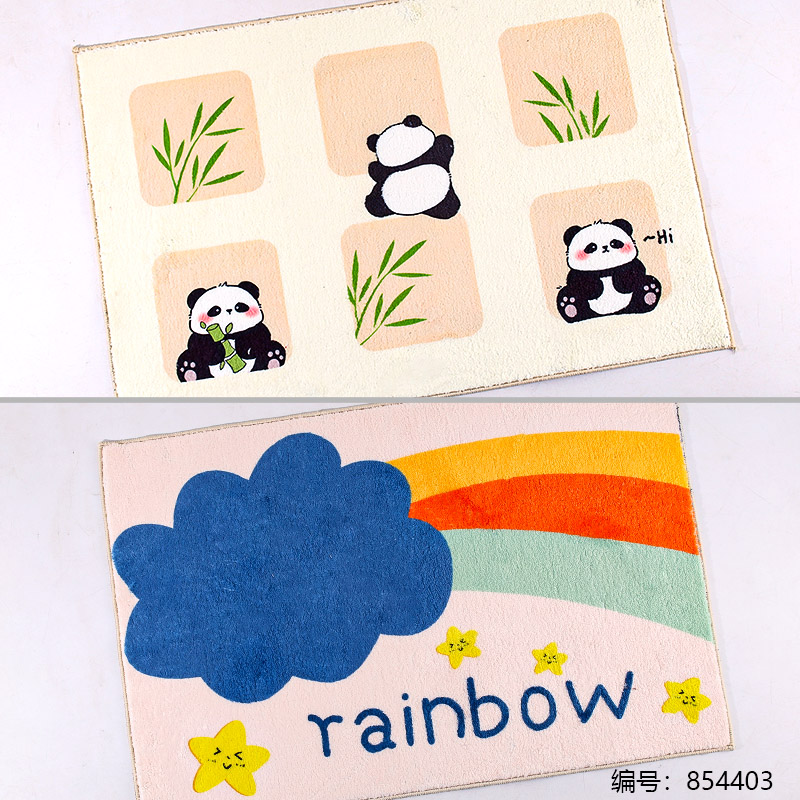 50 x 80 Faux Cashmere Non-Slip Door Mat