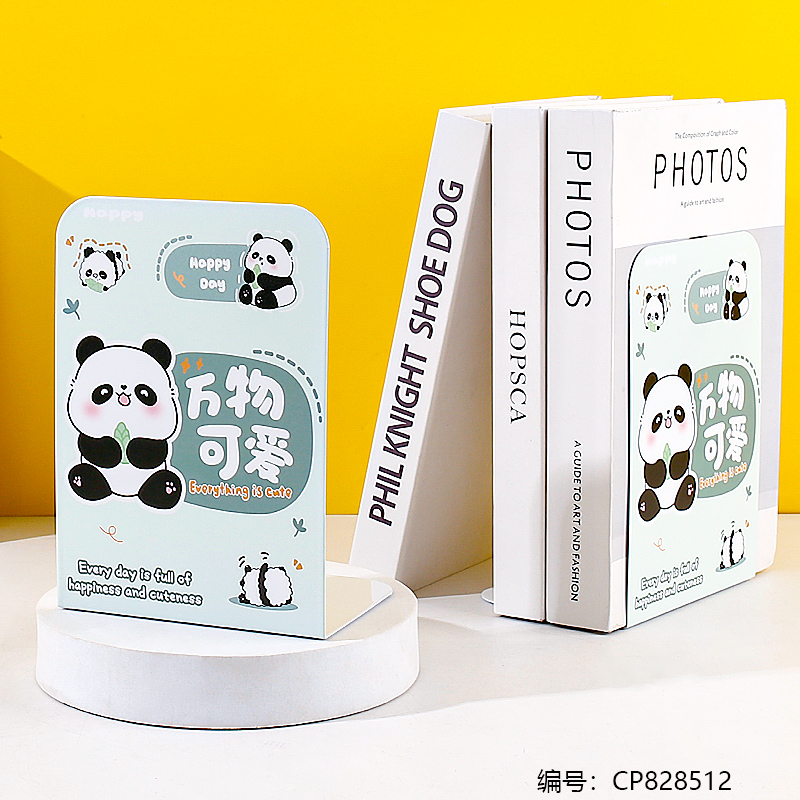 2 Pieces Lucky Panda Bookends