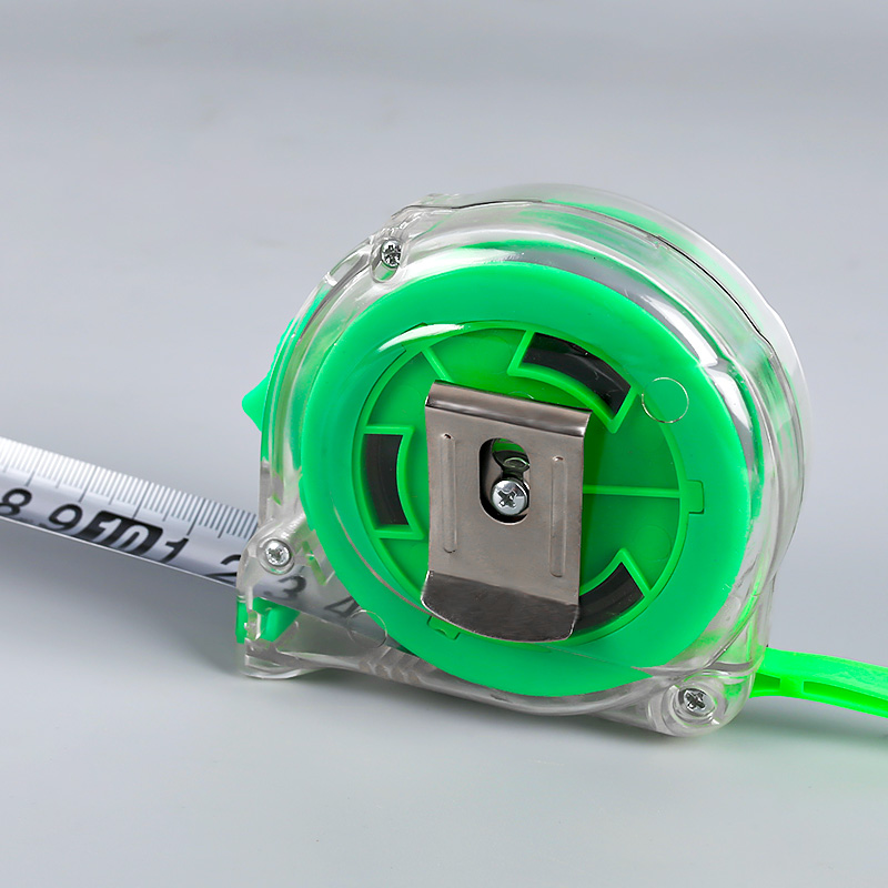 7.5M Transparent Green Tape Measure/12