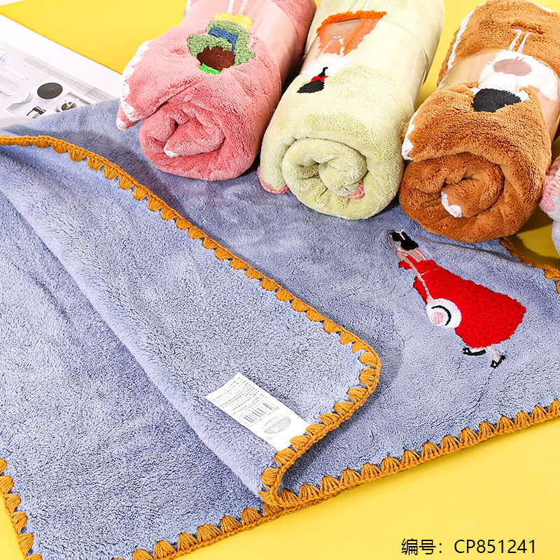 1199 Coral velvet quick-drying towel 1 x 5