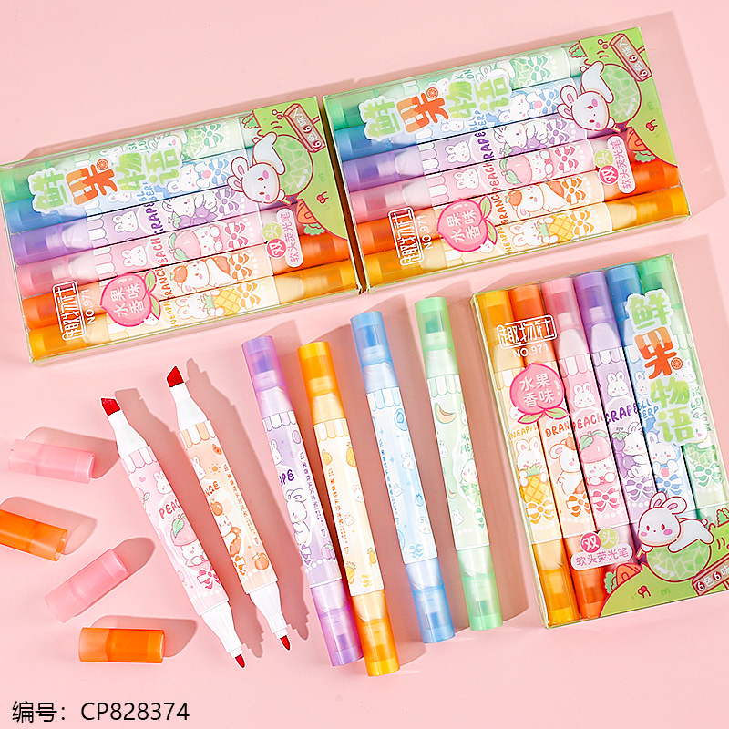 971-6 Fruit Flavor Highlighter 1 x 12