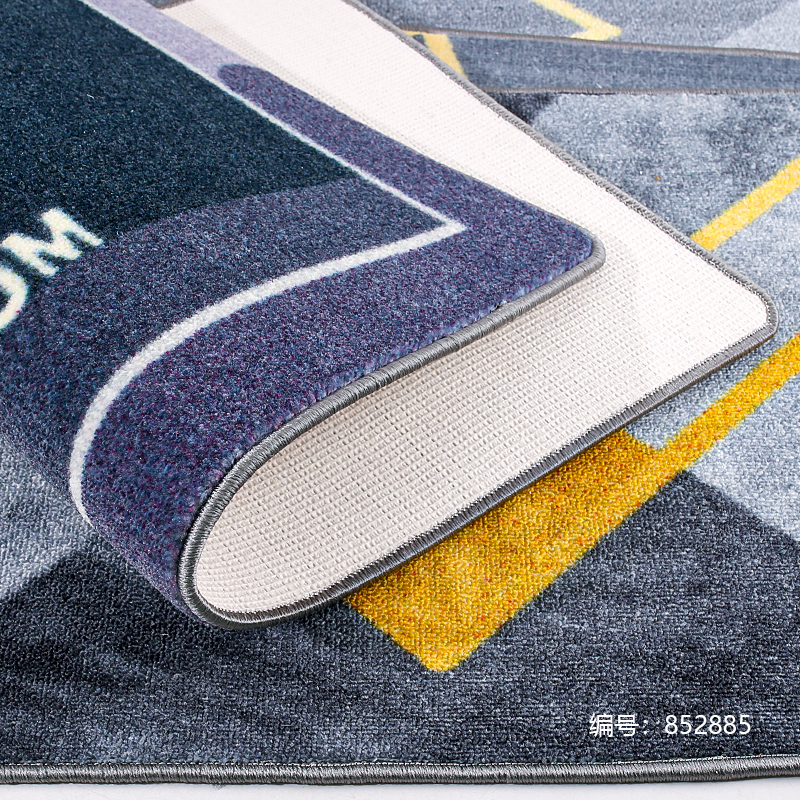 50 x 80 Stain-Resistant Absorbent Printed Door Mat