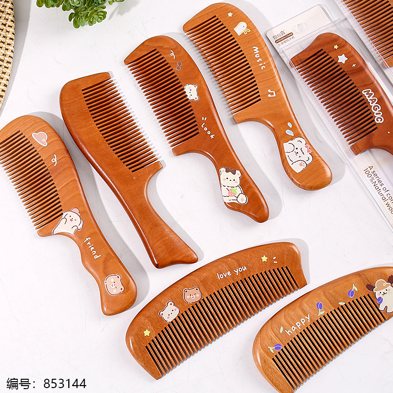 Sakura Wooden Comb 3686A