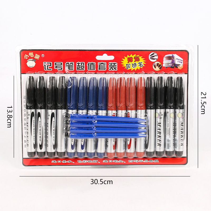 Marker double-sided blister (16+4)