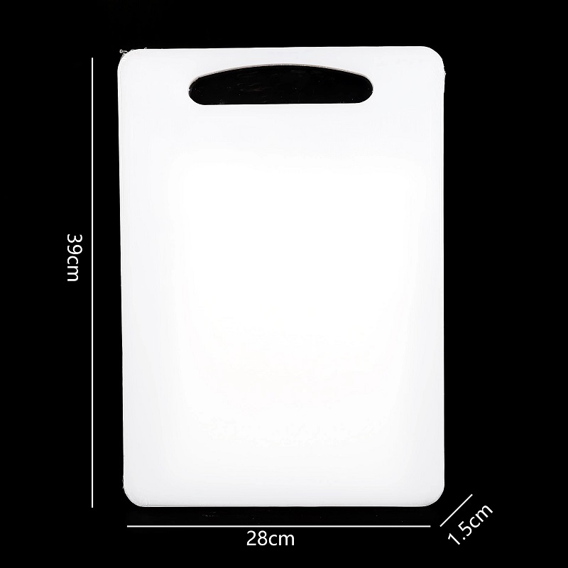 1.5 Thick 30 x 40 White Square Glued Vegetable Plate