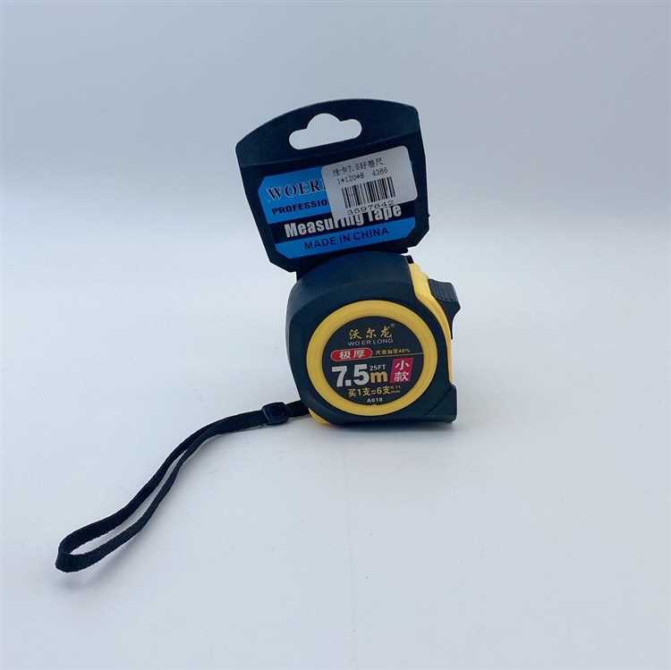 Hanging card 7.5 meters good tape measure/12pcs