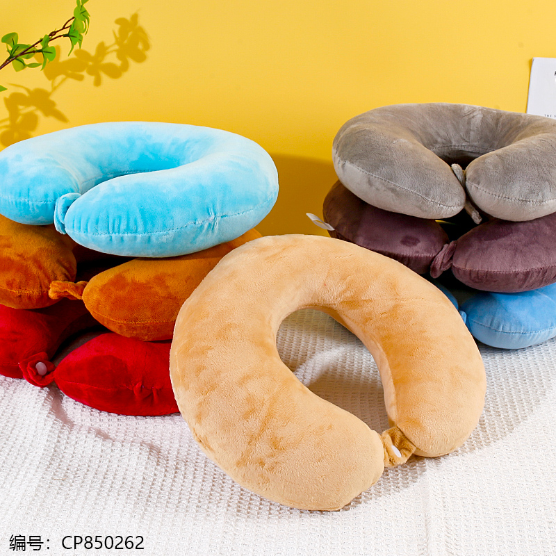 Solid color PP cotton U-shaped pillow 1 x 10