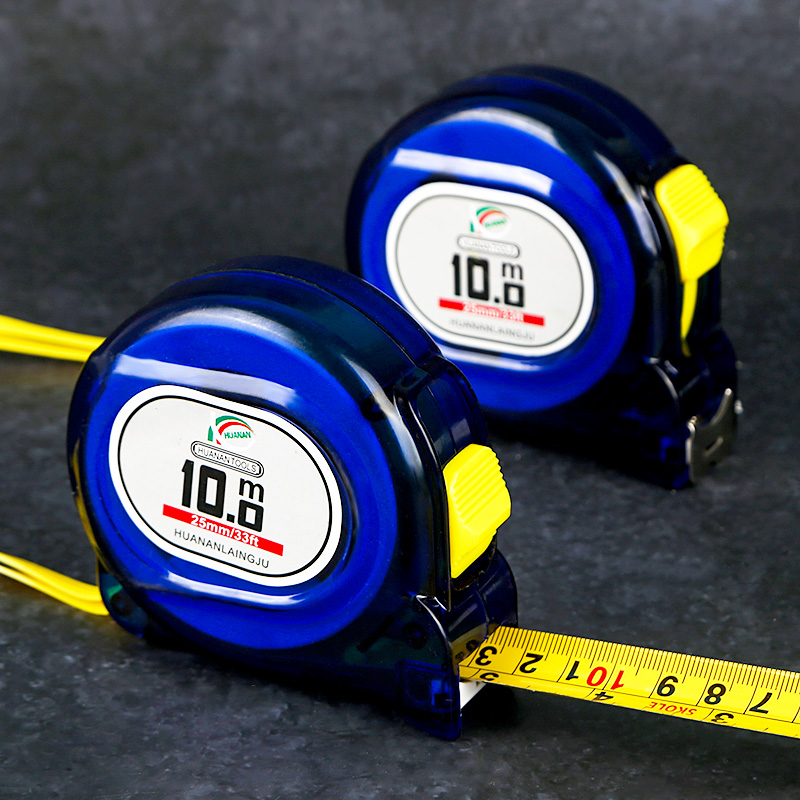 Transparent 10m Tape Measure w/Inner Box 12pcs