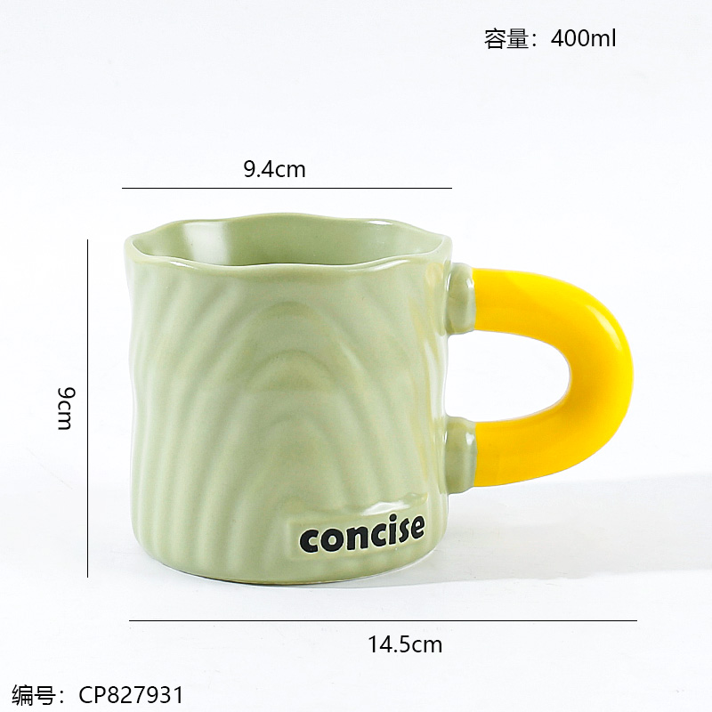 318-1 Colorful Ceramic Mugs