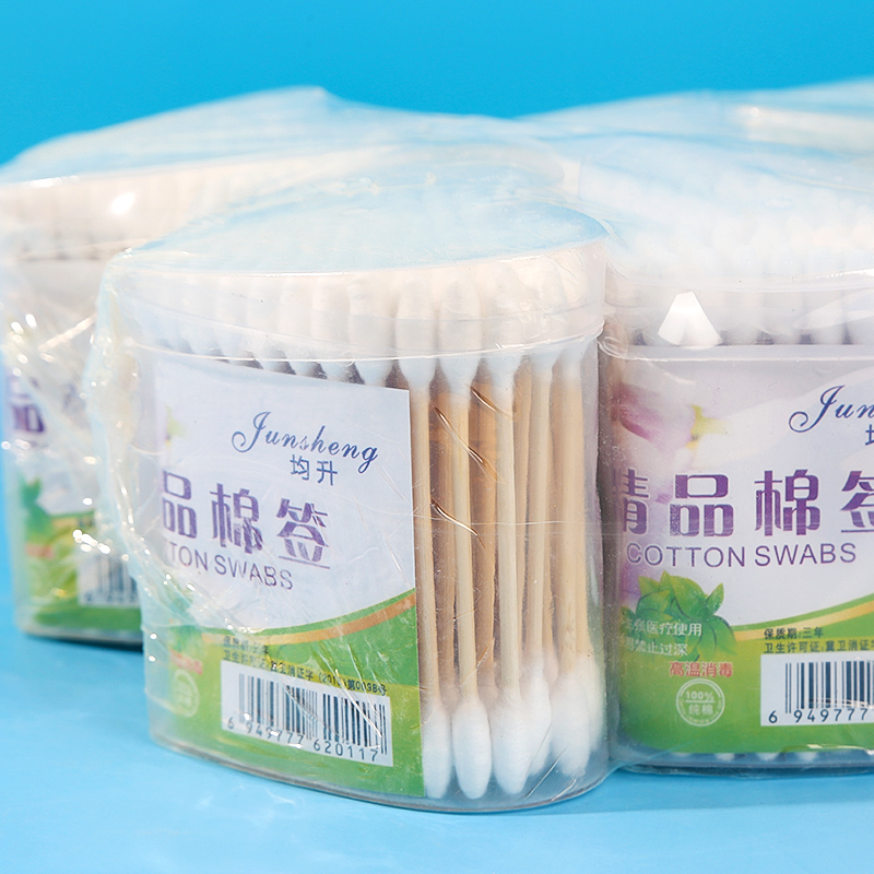 Heart-shaped Sterilizing Swabs/6pcs