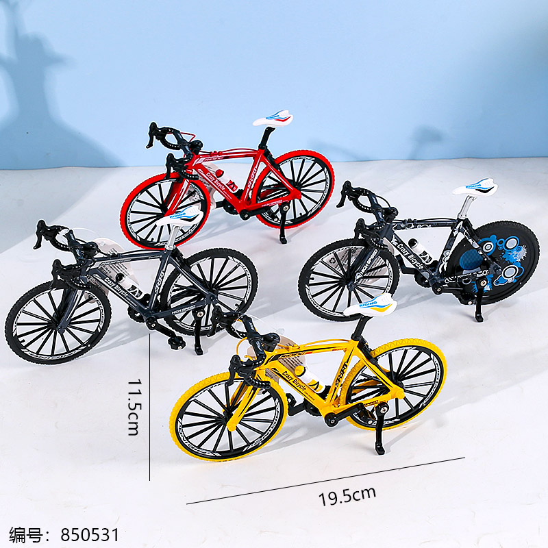 LE087 Zinc Alloy Bicycle Model Toy