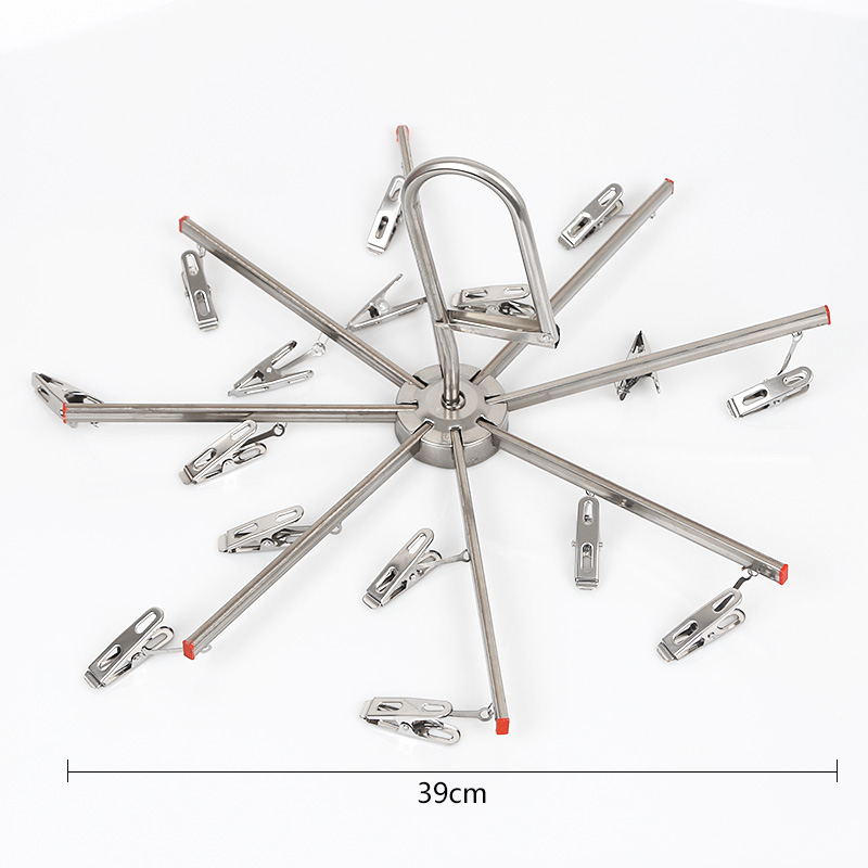 Iron 16 Clip Umbrella Sock Clip