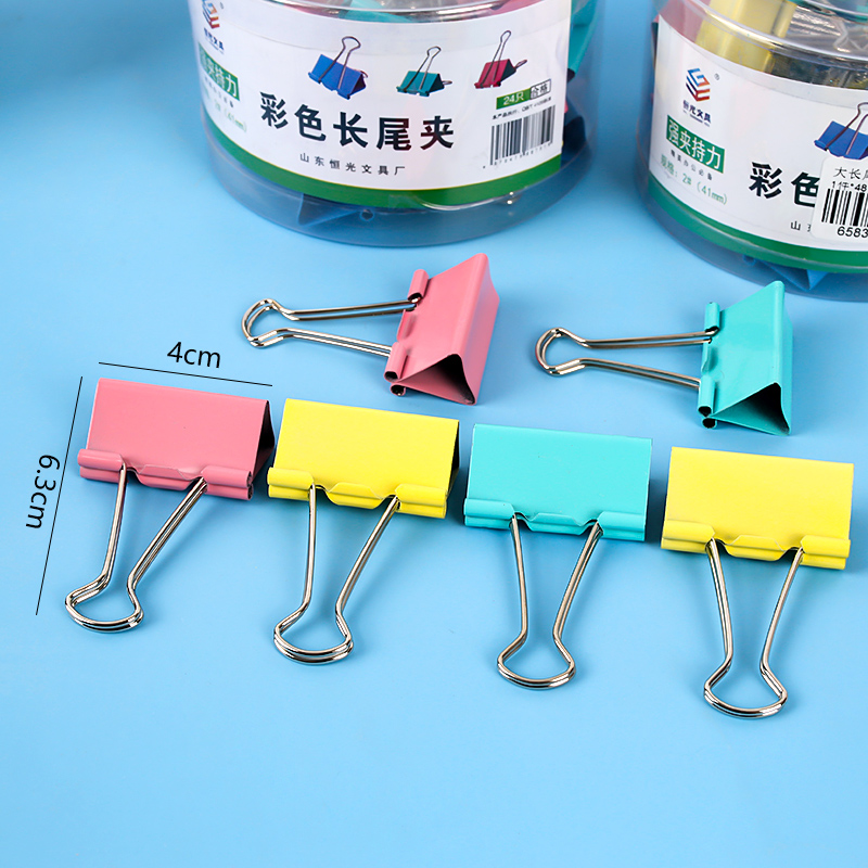 Binder clips 2# (cylinder box pack)