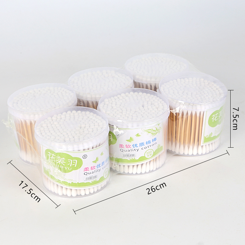 310 or 197 Green Label 6 Cylinder Cotton Swabs
