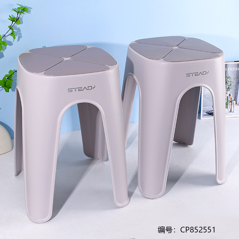 D2845-2 Yadan Four-Leaf Stool