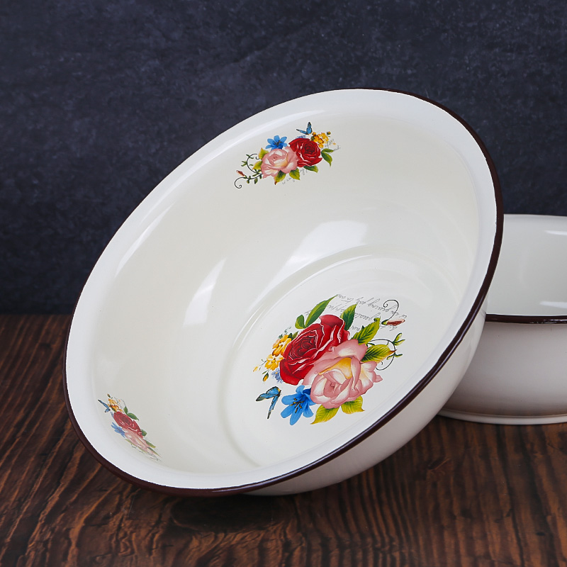 Large 30cm high-grade enamel basin/non-returnable