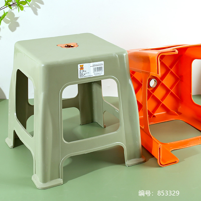9604 Bear Medium Square Stool