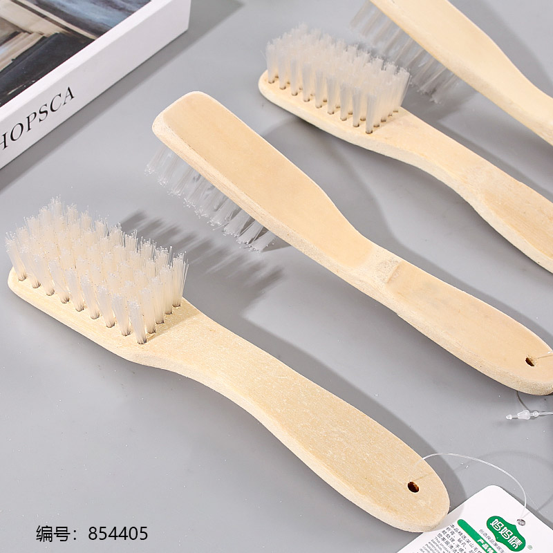 0230 Bamboo Shoe Brush 1 Pack x 10