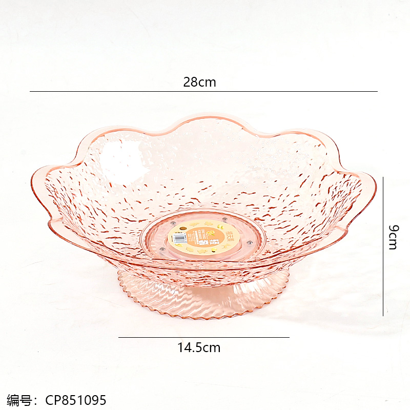 8961 Longstemmed rotating fruit tray