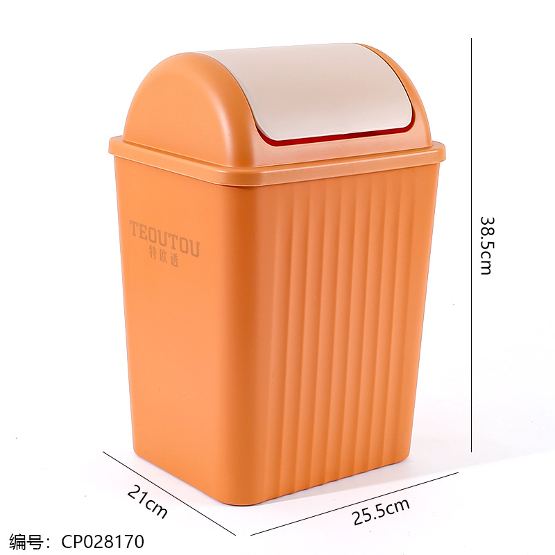 82316 Flip-top trash can