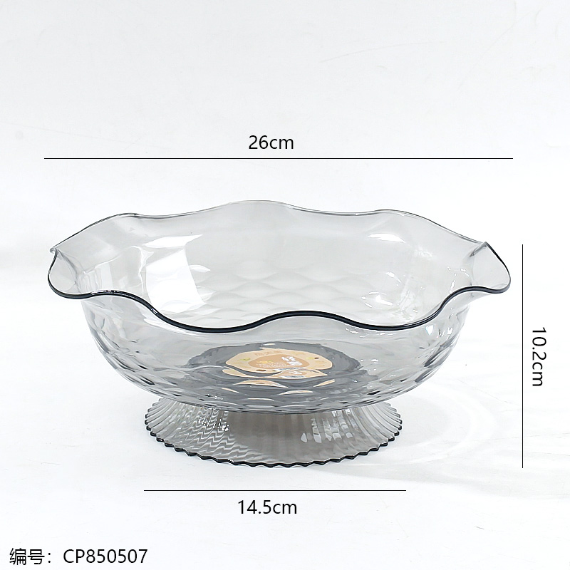 8960 Longstemmed rotating fruit tray