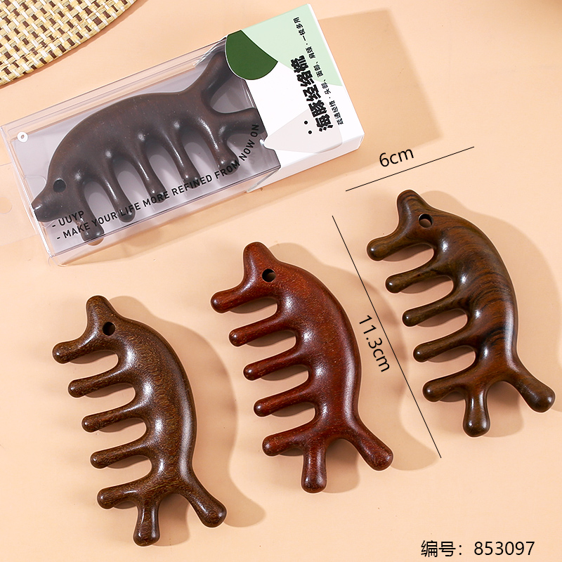 Boxed Dolphin Multi-Purpose Meridian Comb L-B0106