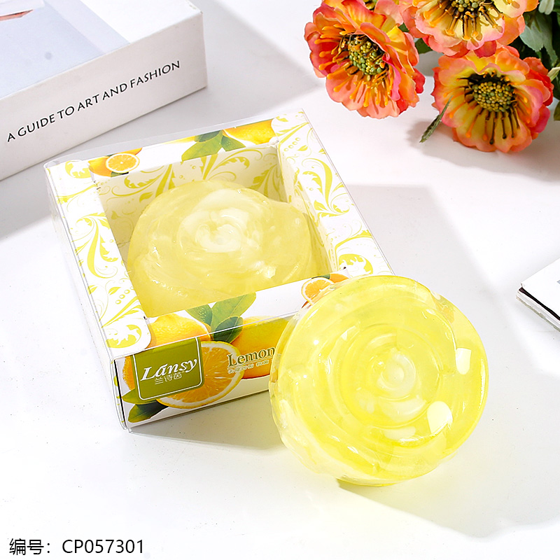Lemon Essential Oil Handmade Soap 120g