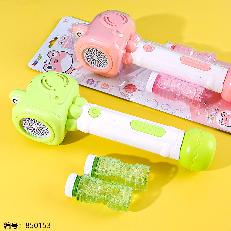 6313-1 Frog Bubble Wand Board Toy