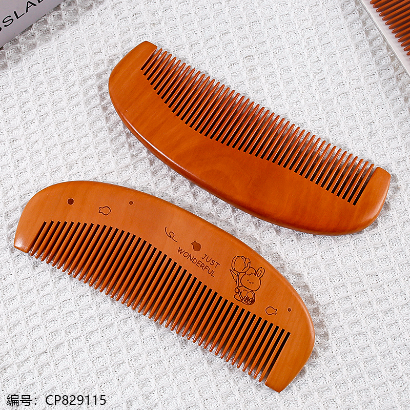3102A Cartoon Wooden Comb1 x 12